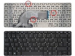 Teclado para HP Probook 440 G0 440 G1 445 G1 Preto (Sem Moldura Sem Folha para Win8)