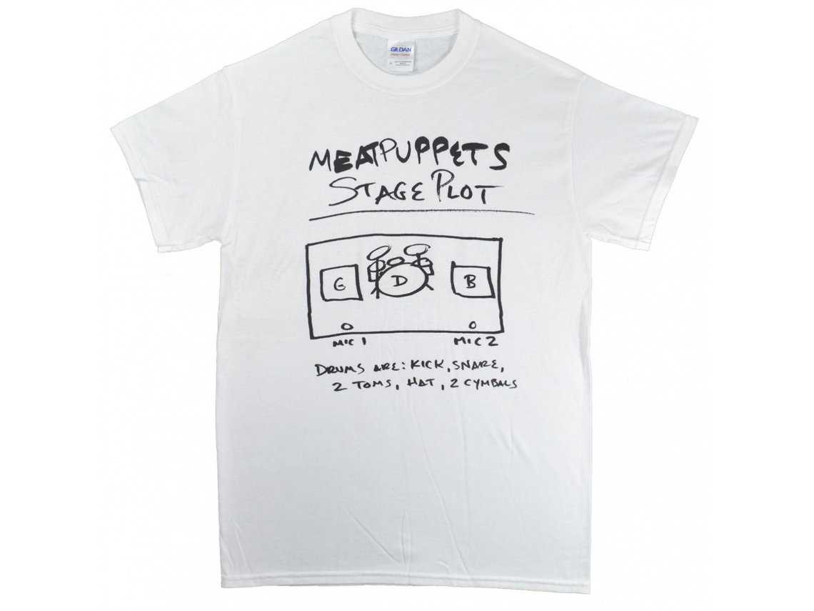 Meat Puppets Stage Plot T-shirt Unisex Adults Size:s