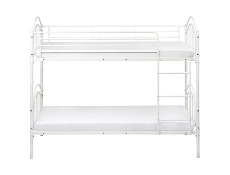 Beliche Beliani Chartres De Ferro Branco 96x209x171