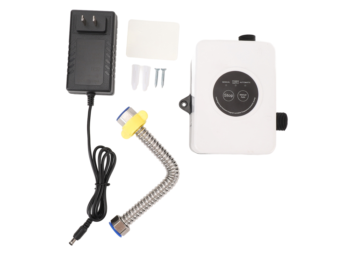 Bomba De Aumento De Pressão De Água 100w 24v 32l/min 25m Para Chuveiro E Aquecedor Com Plugue Us