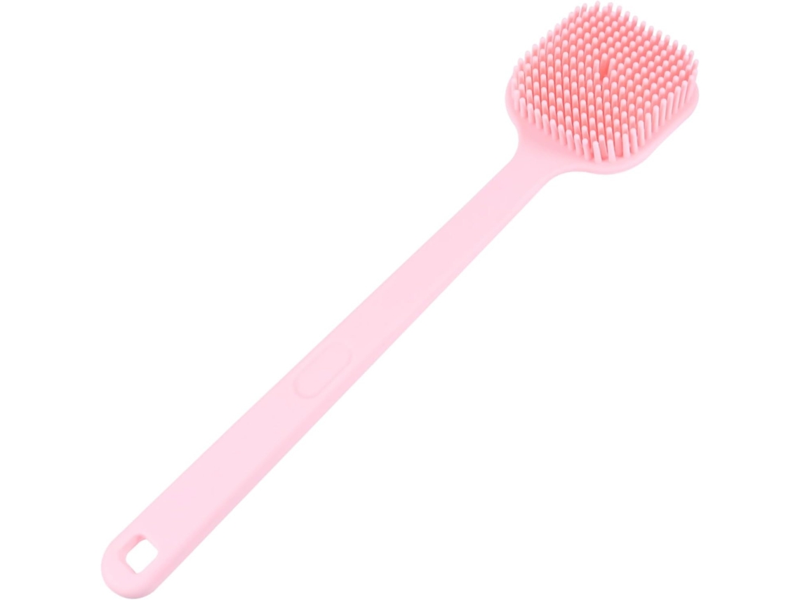 Lurelia Escova De Silicone Para Banho De Cuidado Corporal, Silicone Macio, Cabo Longo E Pega Ergonómica, Esfoliação Suave Suave