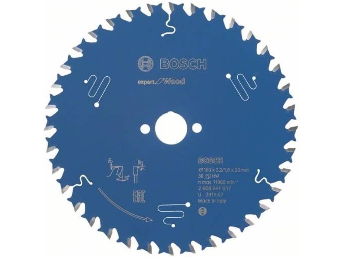 Disco de Serra Circular BOSCH Expert para Madeira 160x20x2.2 mm - 36