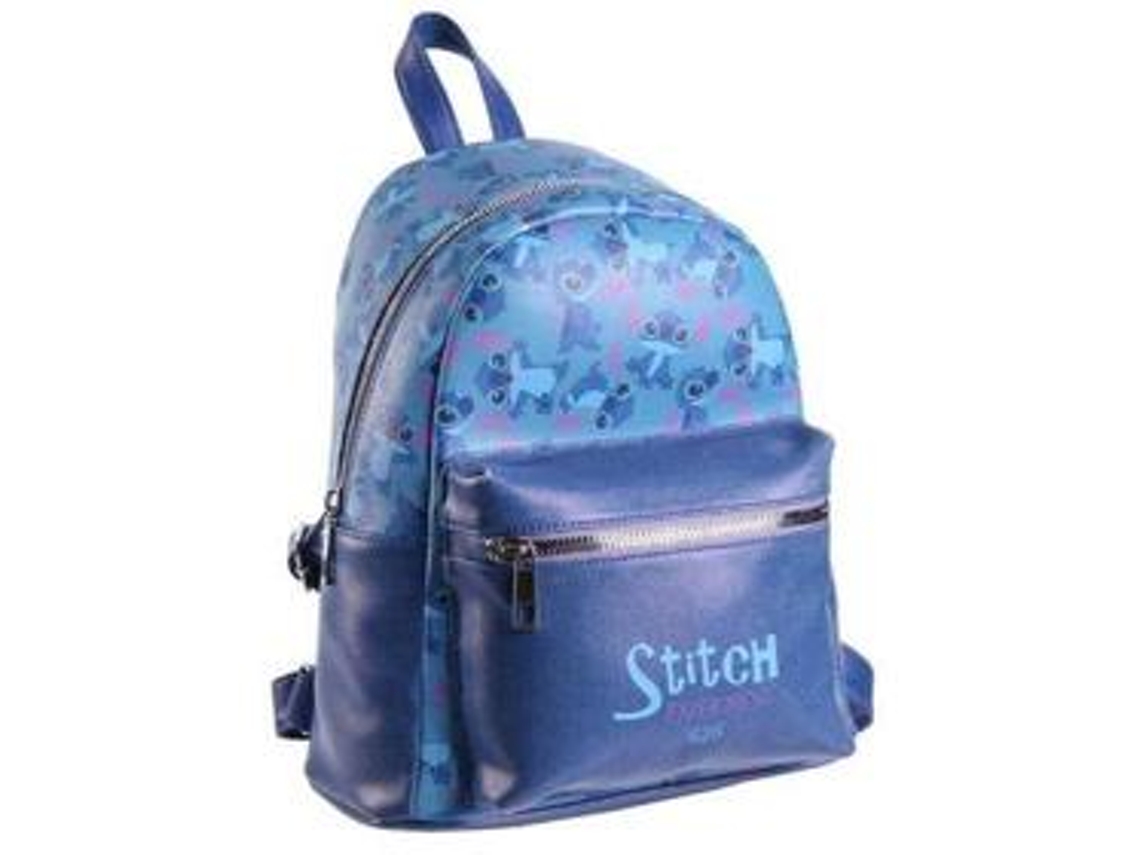 Mochila Casual Moda Polipiel Stitch