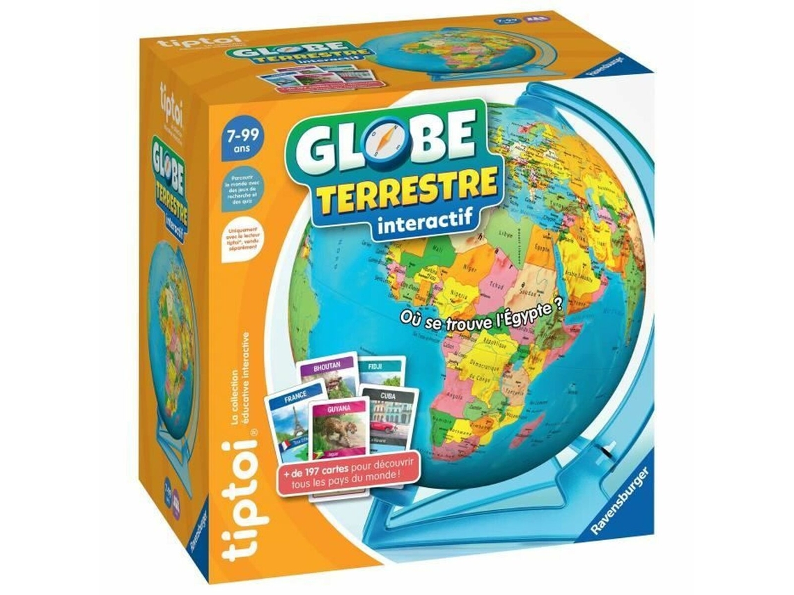 Globo Terrestre Interativo RAVENSBURGER Fr Plástico