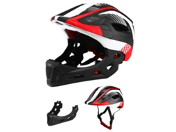 Capacete De Ciclismo Infantil Removível (vermelho E Branco), Ultraleve E Respirável.