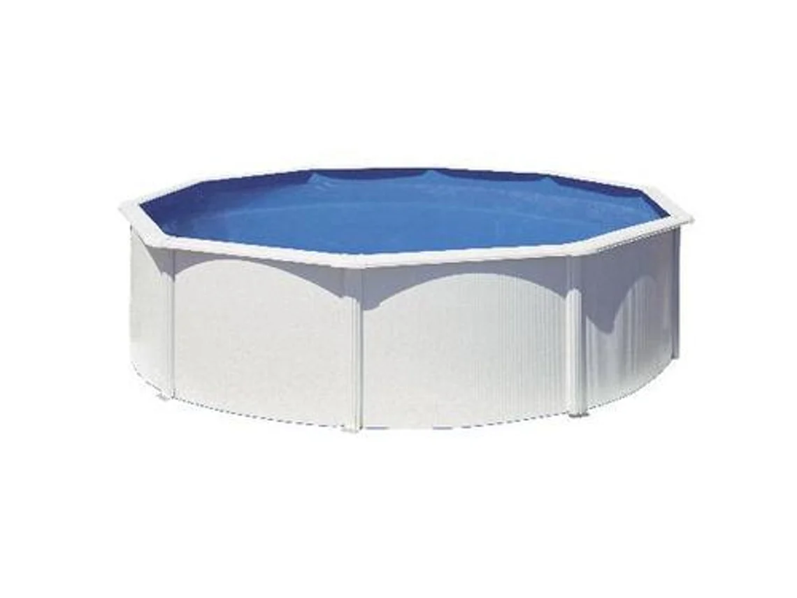 Piscina de Aço GRE Branco (300x120 cm)