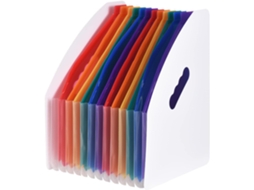 Pasta Expansível Com 12 Bolsos, Organizador Sanfonado Para Documentos Tamanho A4 E Carta, Ideal Para Casa, Escritório E