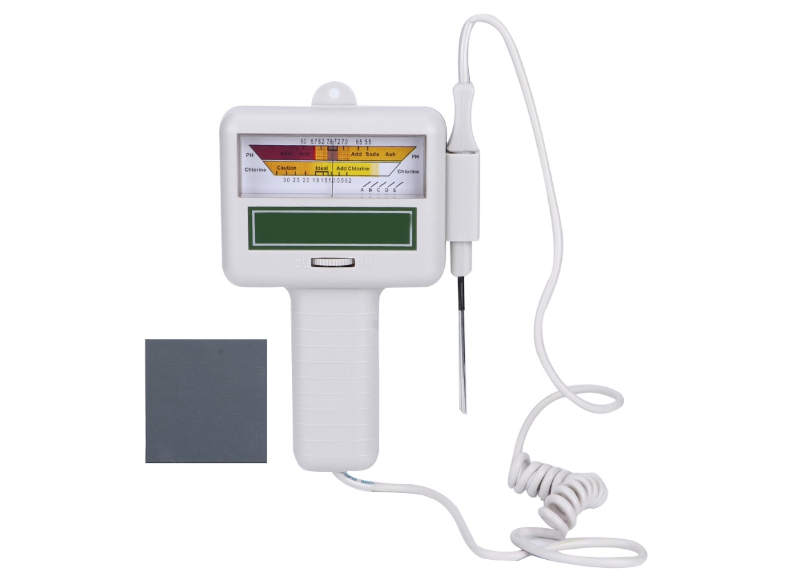 Tester Portátil de Cloro Residual e pH para Piscina e Spa | S/MARCA