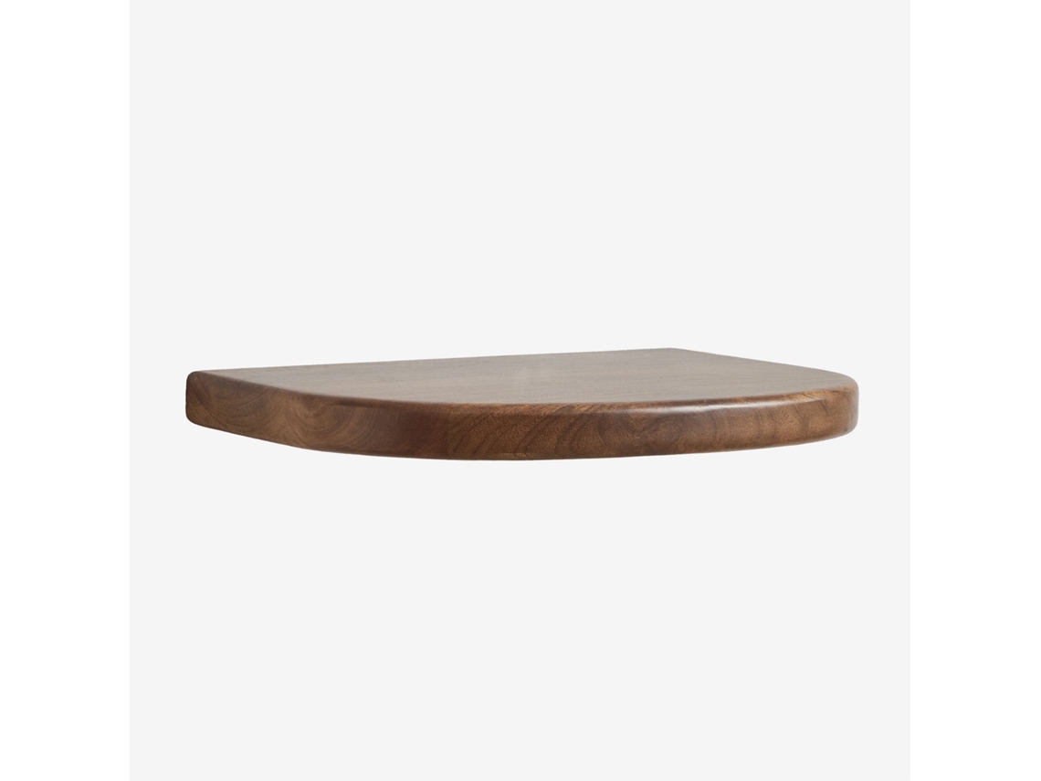 Sklum Estante De Parede ↔︎ 45 Cm Em Madeira De Manga Agathe Madeira De Manga         Madeira Escura