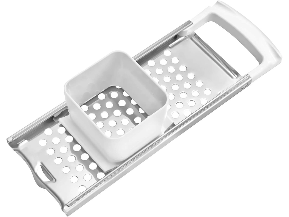 Ralador Inox Cozinha, Utensílio Armazenamento DUREFORWARD