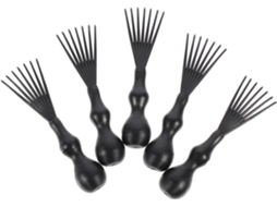 Kit De Limpeza Escovas Cabelo Homoyoyo, Fácil De Transportar, Em Pp Preto, Com 8 Peças Leve E Que Prolonga A Vida Útil