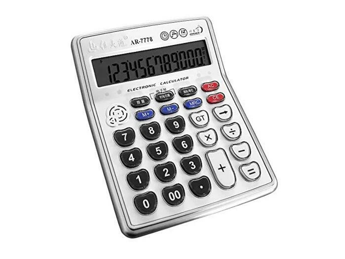 Calculadora Eletrnica Com Funo Musical Ar 7778 ? Orysin