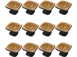 Puxadores Quadrados Para Armários De Cozinha, Puxadores Para Gavetas De Cômoda, 12 Peças, Flor Mandala De Dança Africana