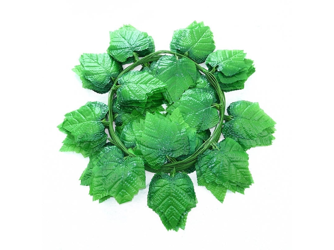 20 Guirlandas Grandes de Hera Artificial 241 Cm , Guirlanda de Folhas Verdes para Pendurar em Paredes Casamento BRILVIBERA (pacote com 12)