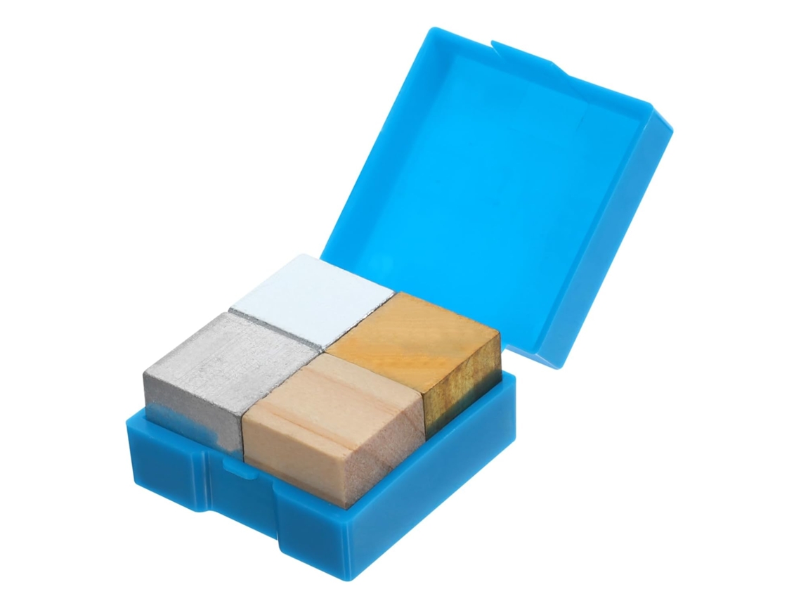 Cubos De Densidade 4 Peças Com Cobre, Ferro