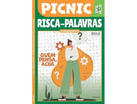 Livro Picnic - Risca Palavras E Passatempos - Facil E Medio - Lafonte De Diversos (português Do Brasil)