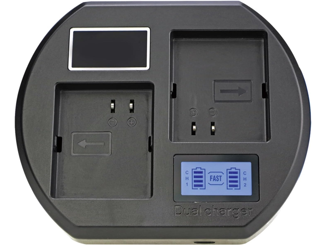Câmera Usb De Carregamento Rápido, Bateria Rápido/bateria 2 Slots Com