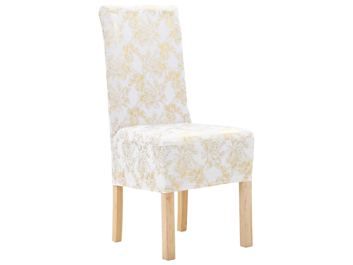 Chair Cover, Chair Covers Vidaxl Ouro Tecido (n/a)