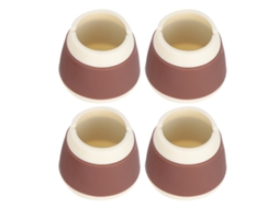 Protetores De Silicone Redondos Antideslizantes Para Móveis, De 3,3 X 4 X 4 Cm, Para Cadeiras E Mesas (café)