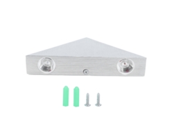 2026 lâmpada de Parede Led 9w Moderna de Alumínio Triangular para Dormitório Corredor 85 265v