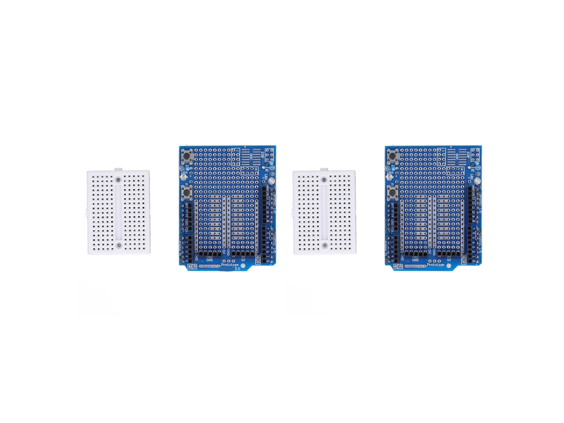 2 Conjuntos Mini Breadboard Placa De Expansão