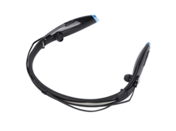 Aetheria fone de Ouvido Bluetooth de Colar Portátil para Exercícios com Design Dobrável e Bateria de Longa Duração
