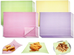 Sacos de Papel Lurelia, 200 Folhas, Papel Encerado, 30 x 30 cm, Antiaderente, para Alimentos e Lanches