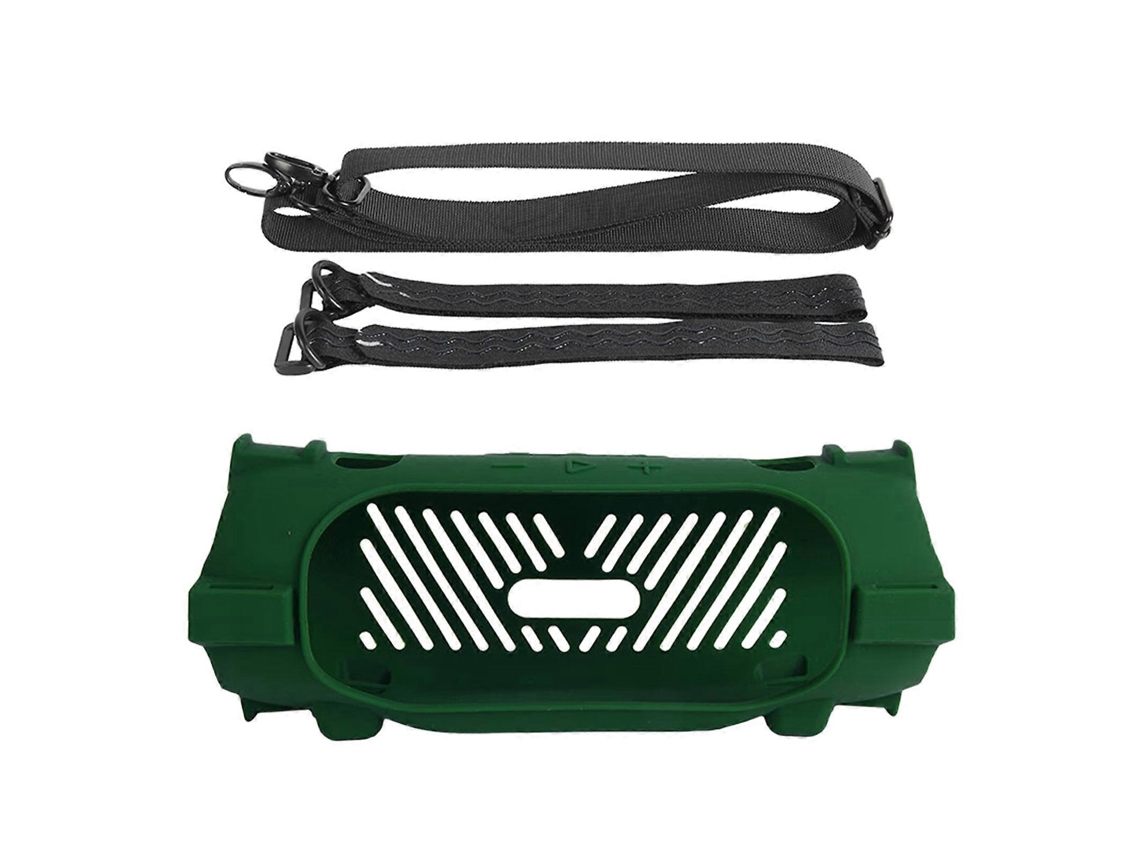 Capa De Silicone Para Alto Falante Portátil Charge6 Fácil De Limpar E Instalar Garante A Segurança E A Estabilidade Do Dispositivo Vermelho Olysi Shop