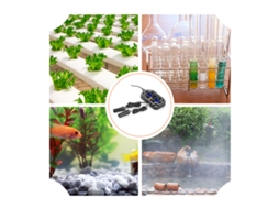 Yuru testador de Qualidade da Água 2 em 1 Ph/tds Impermeável com Display Duplo Plugue Eu Ph/tds 2683 Preto