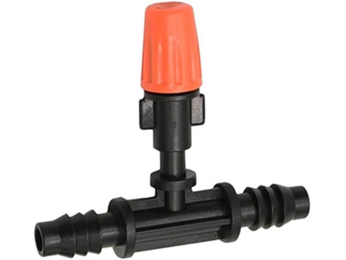 Conector De Mangueira Com Bico De Pulverização Para Jardim, Com Encaixe Em T De 3/8"