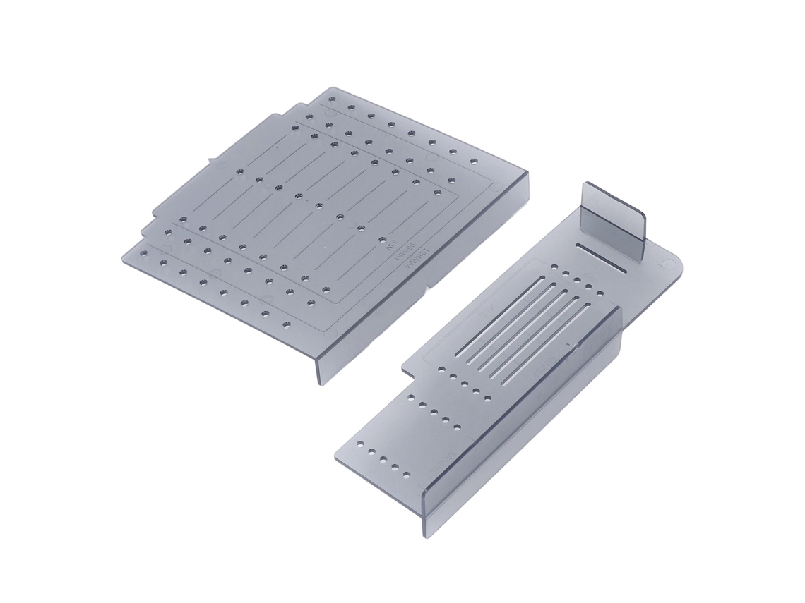 Gabarito de furação para marceneiros, portas e gavetas, ideal para decoração residencial.