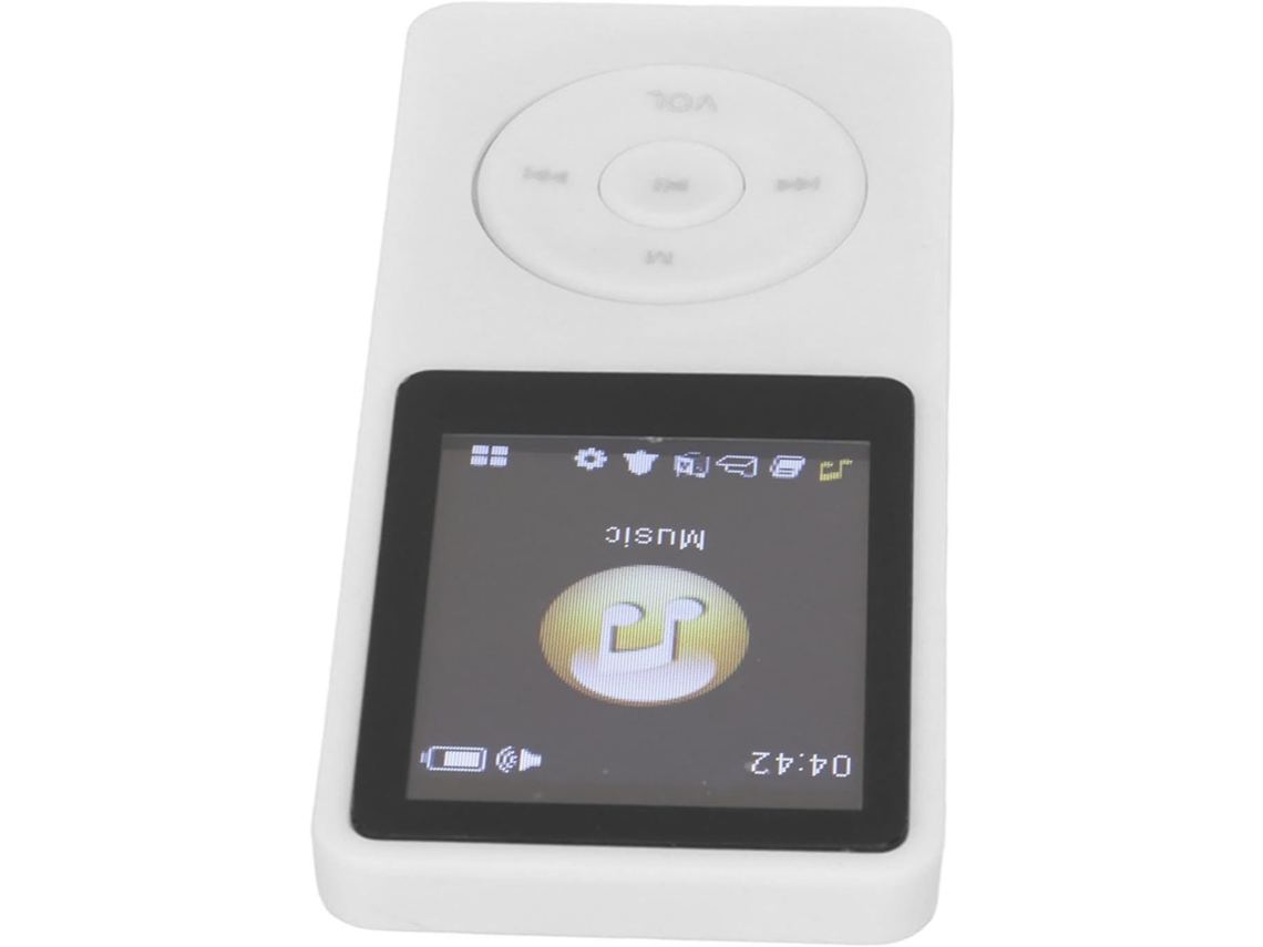Reprodutor MP4 portátil ultrafino com tela LCD de 1,8 polegadas