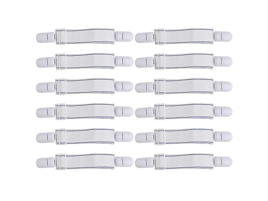 Conjunto De 12 Prendedores De Roupa De Cama, Clipes De Fixação, Prendedores Para Roupas De Cama. Aquaforge