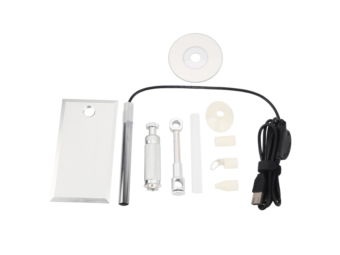 Microscópio digital USB com zoom 1500x suporte ajustável e câmera web | S/MARCA