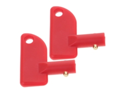 Conjunto De Alavanca De Desconexão Da Bateria, Peça Automotiva Em Plástico Vermelho Sólido.