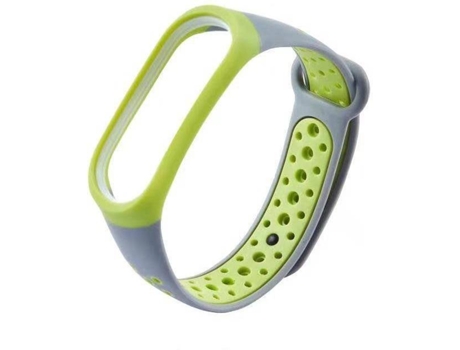 Bracelete para DEEP SMILE Silicone Xiaomi Mi Band 3 Verde