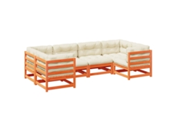 Garden Sofa Set, Garden Sofa Sets Vidaxl Marrom Madeira De Pinho (n/a)