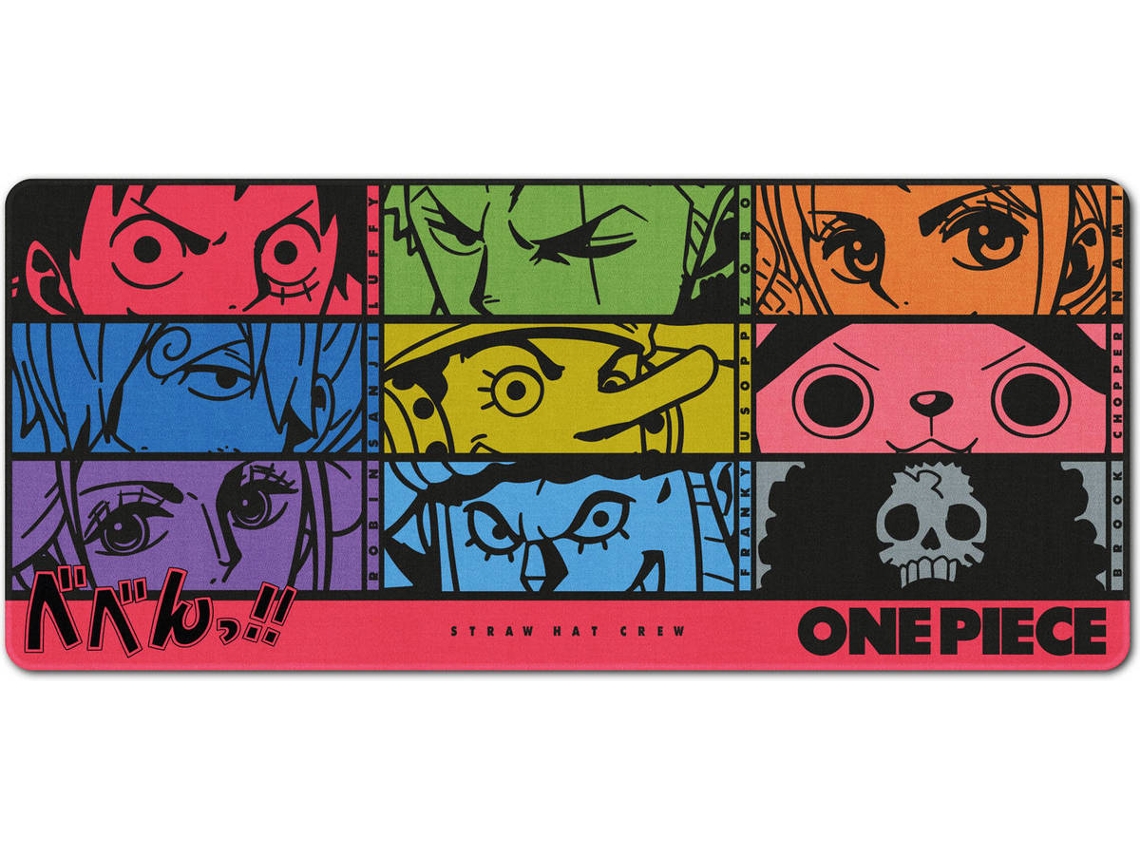 Tapete de Rato Gaming XL ONE PIECE Olhares (Exclusivo Worten)