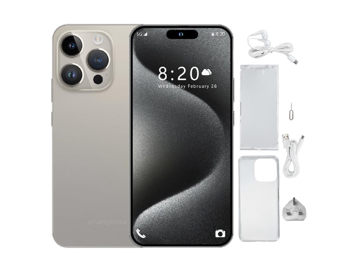 Smartphone Laxiscreed I15promax Android Com 12gb Ram E Dual Sim Para Alto Desempenho