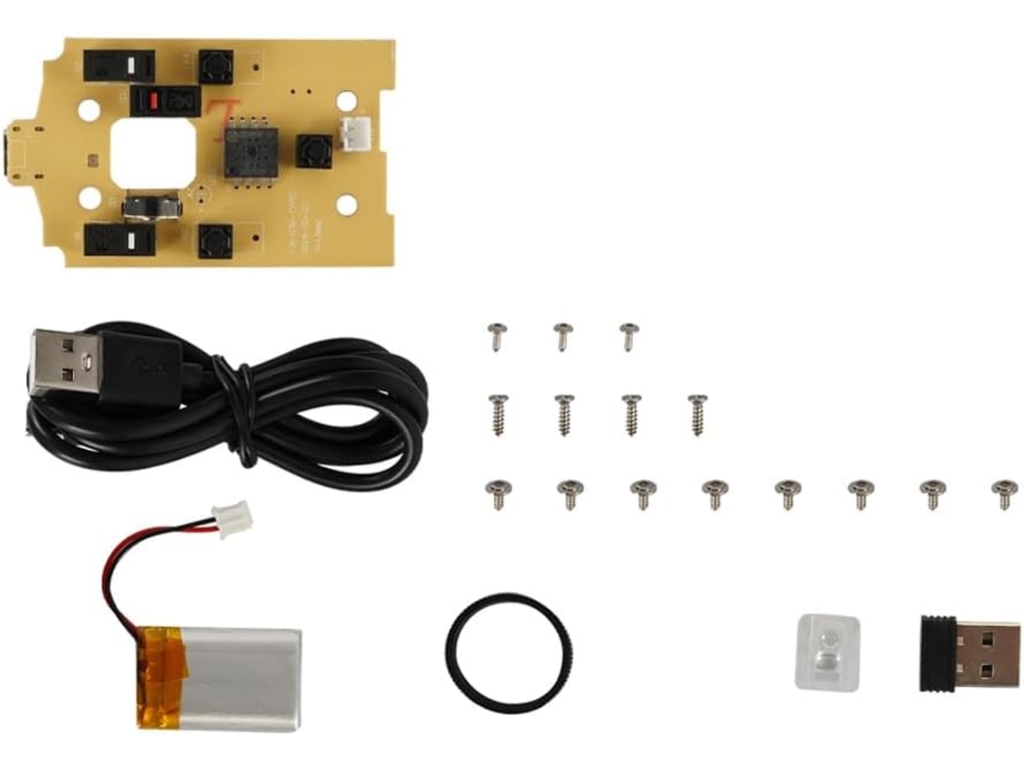Kit de Mouse Faça você mesmo com Impressão 3d Gratuita, Módulo de Botão Personalizável, Presente SFUSHOS