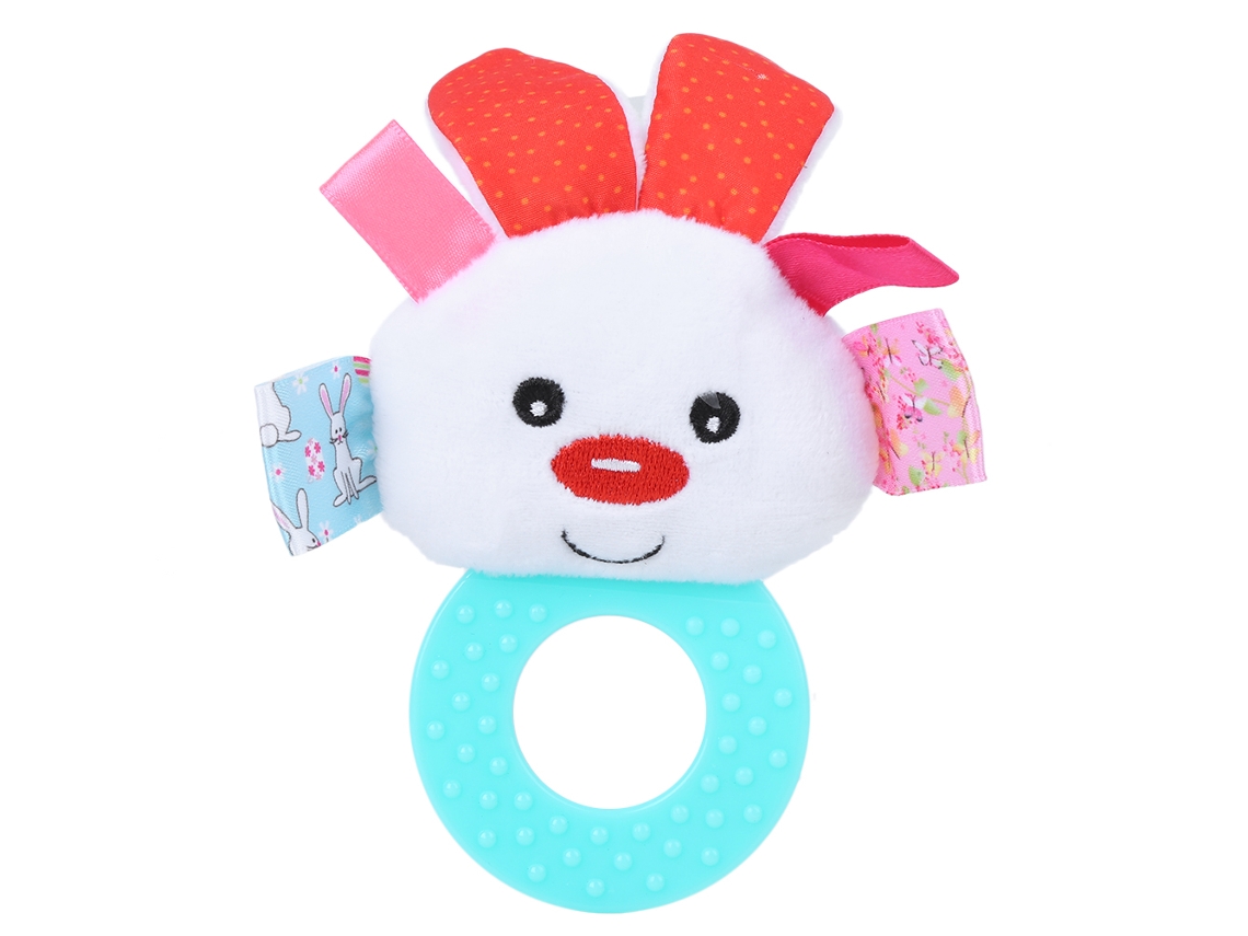 Mali chupeta para Bebê Silicone Boneco de Pelúcia Coelho Macio Seguro para Dentes de Leite