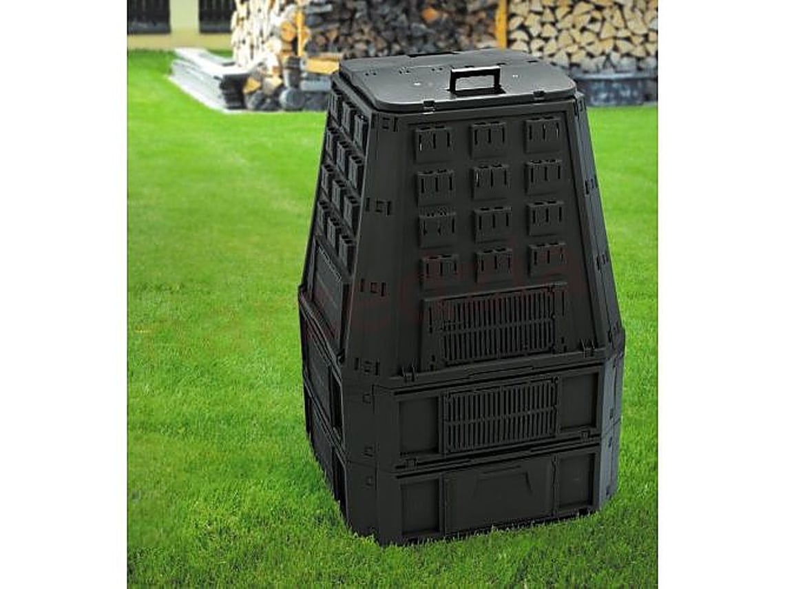 Composteira 800l Preto Prosperplast