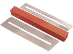 Acessórios Para Luthier De Guitarra: 2 Peças De Nivelador De Trastes Em Pedra Marrom