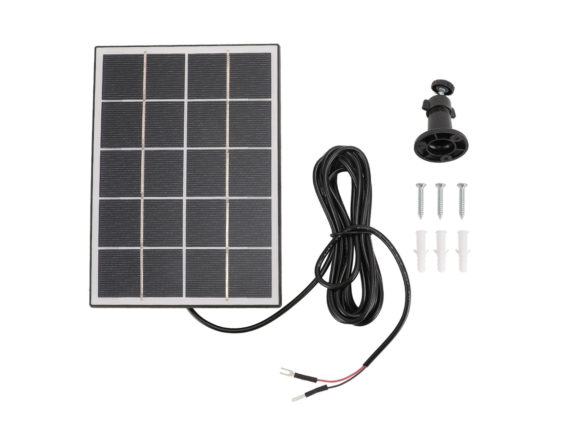 2026 panel Solar para Cámara de Seguridad Y Timbre de Video Exterior Cargador Solar