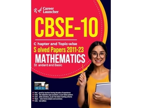 Livro CBSE Class X 2024 Chapter and Topic-wise Solved Papers 2011 - 2023 Mathematics de Gkp (Inglês)