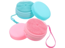 Lurelia Conjunto De 2 Escovas De Silicone Para Duche, Silicone Macio E Massagem Suave, Uso Diário Essencial