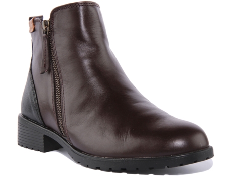 Botas de Mulher STRIVE Pele Castanho (37)