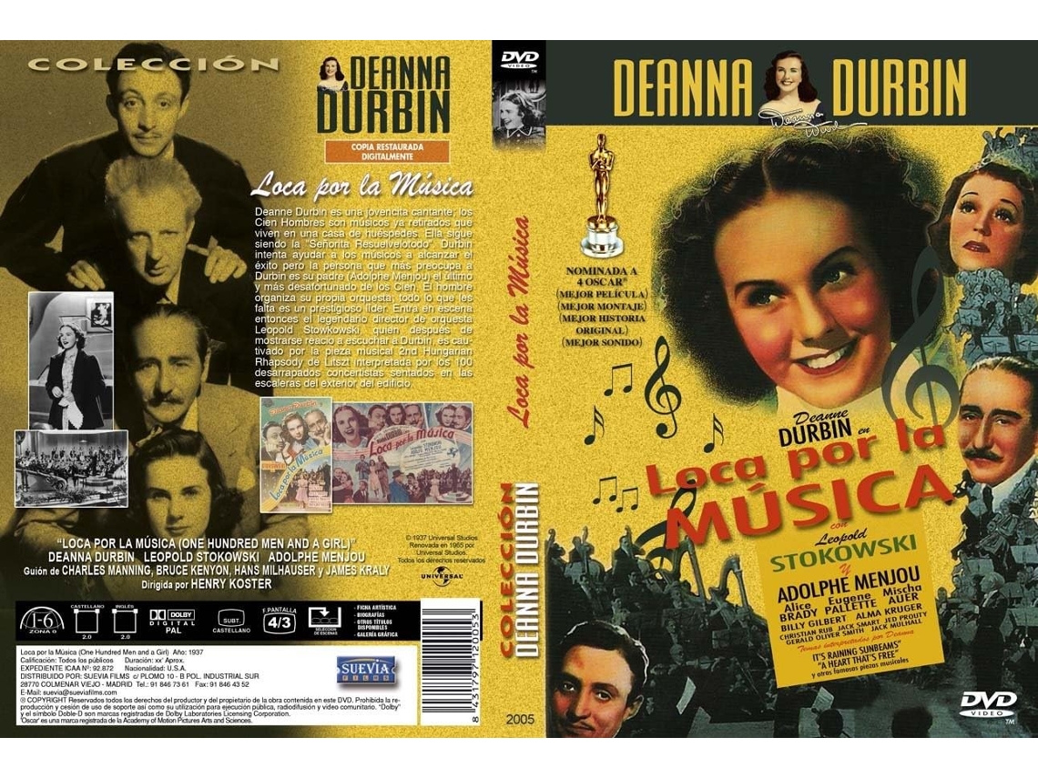 SUEVIA DVD LOCA POR LA MUSICA