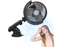 Ventilador Usb Potente, Silencioso E Com 3 Velocidades Para Carro