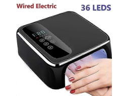 Lâmpada De Cura De Esmalte Em Gel Profissional Sem Fio Recarregável Uv Led 15600mah Ly Ebike